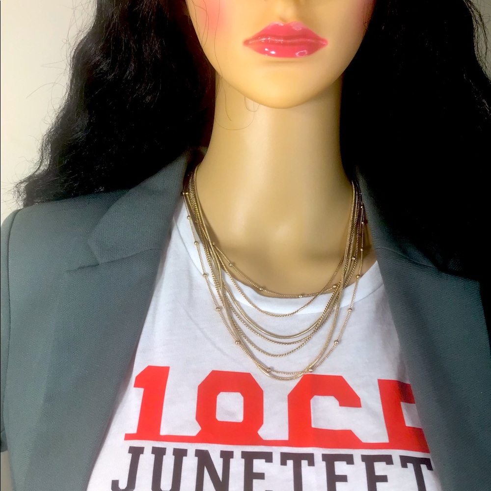 Vintage gold necklace